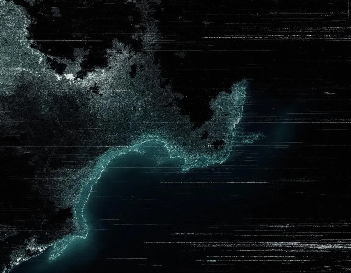 Corrupted satellite feed