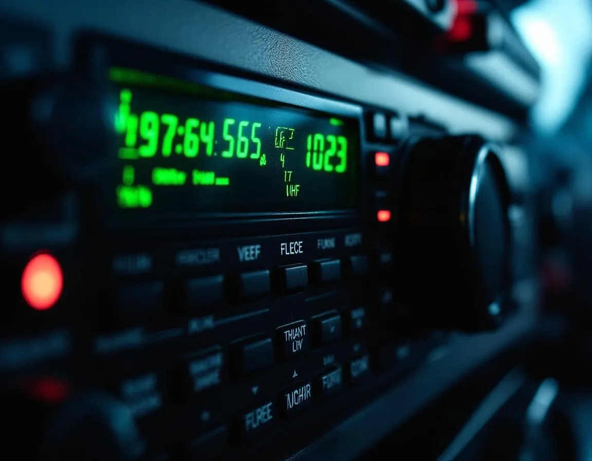 VHF radio frequencies